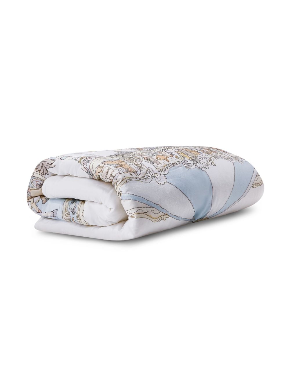 Atelier Choux embroidered-motif blanket - White von Atelier Choux