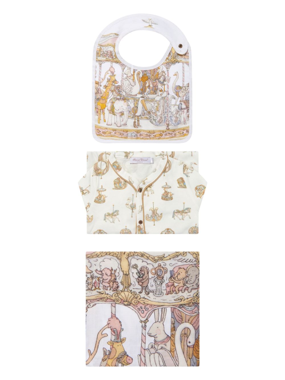 Atelier Choux graphic-print pajamas set - White von Atelier Choux