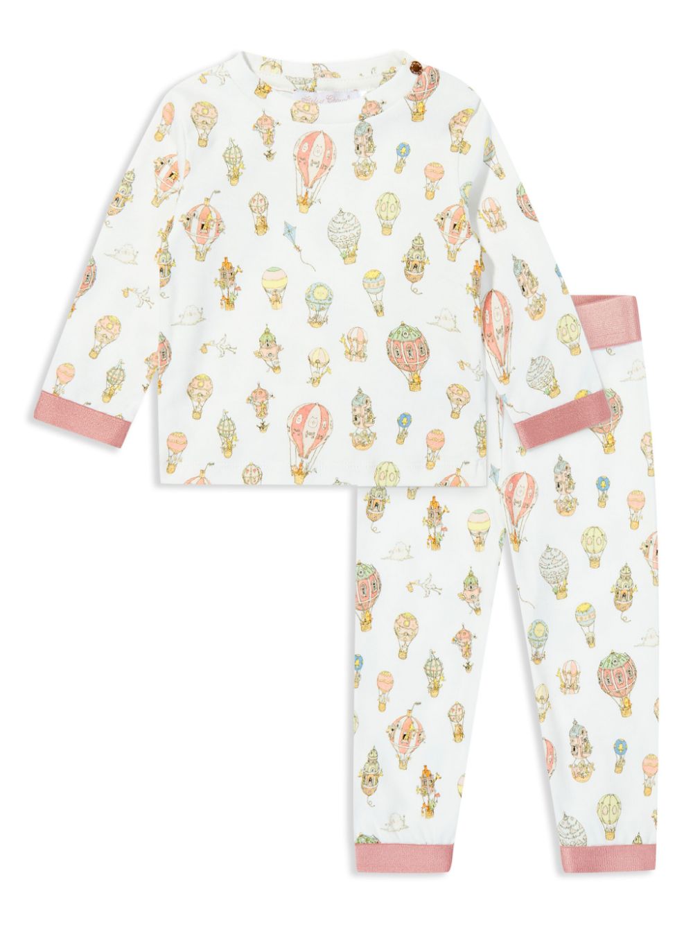 Atelier Choux illustration-print pajamas set - White von Atelier Choux