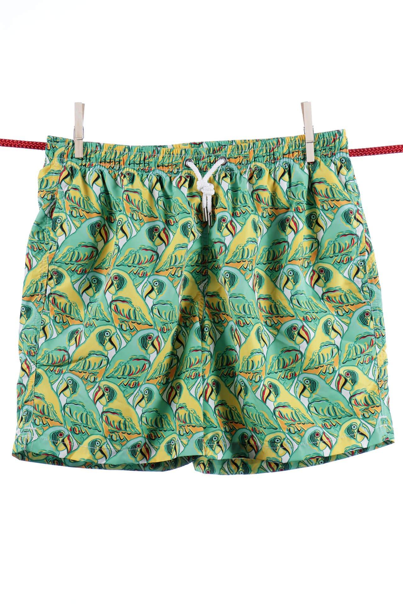 Parrot Badeshorts - Ibiza-modell Herren Grün S von Atelier F&B