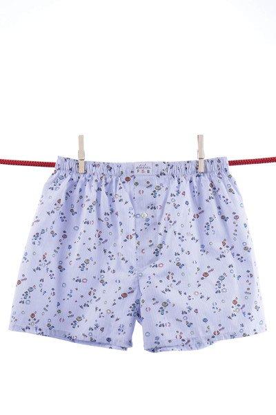 Unterhose Am Strand Herren Hellblau S von Atelier F&B