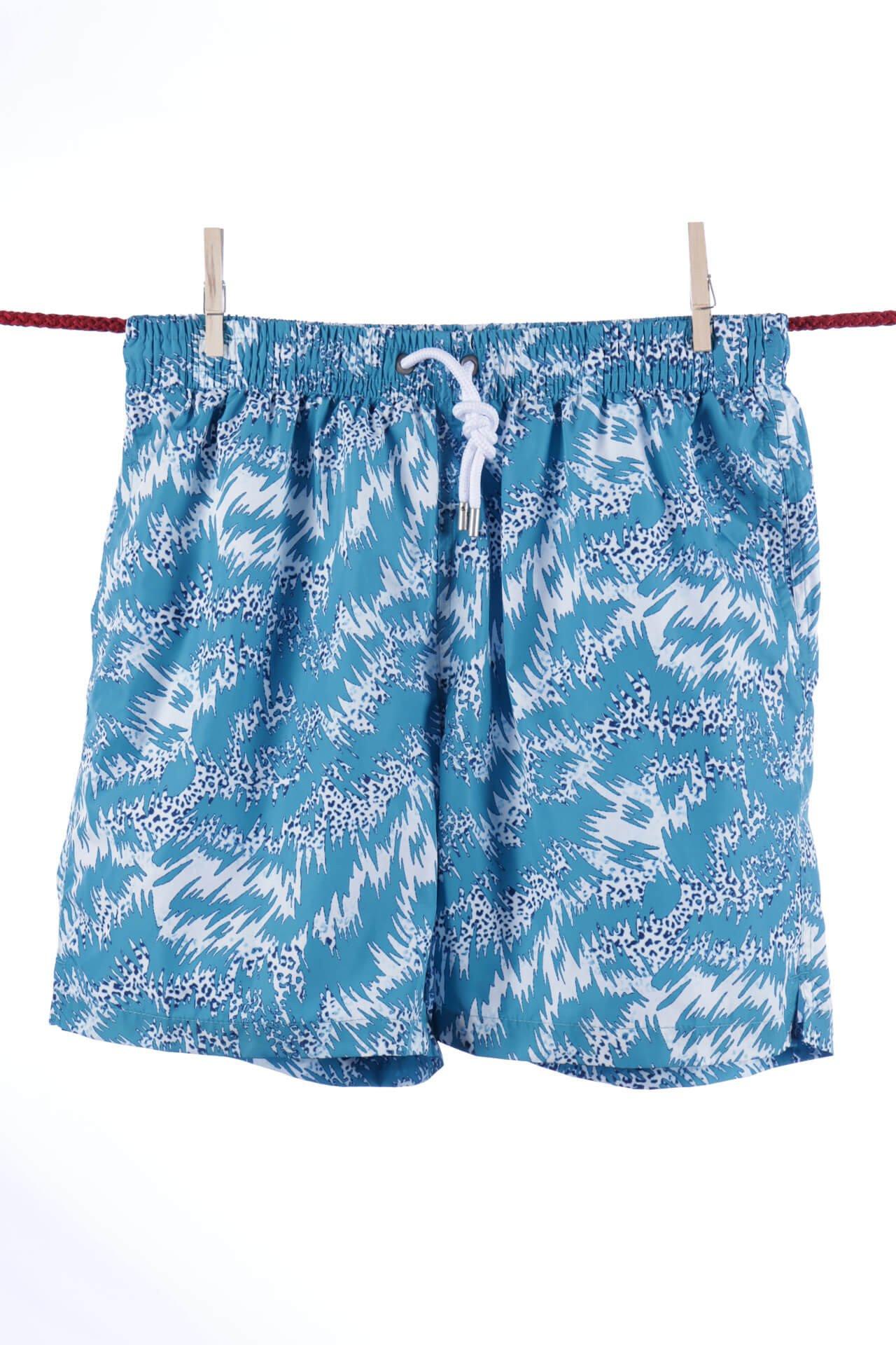 Baby Cat Badeshorts - Ibiza-modell Herren Blau S von Atelier F&B