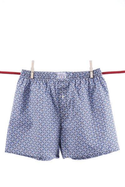 Surfbrett-boxer Herren Blau S von Atelier F&B