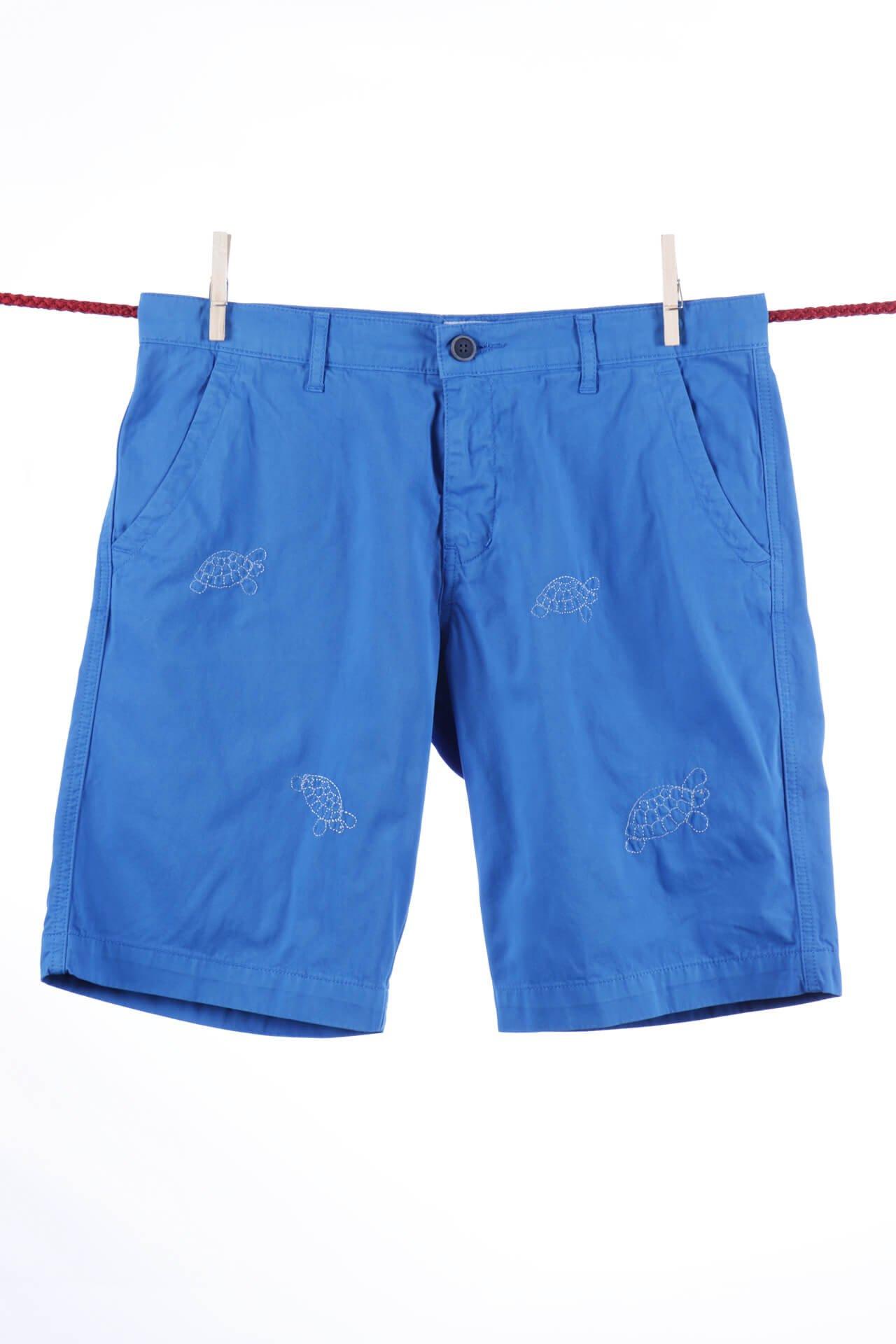 Riviera-schildkröten-bermudashorts Herren Blau XL von Atelier F&B