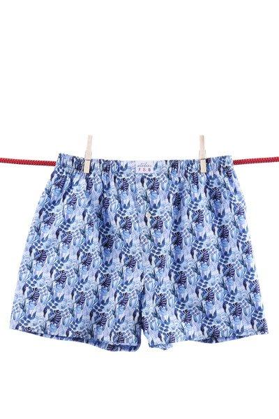 Palm Grove Boxershorts Herren Hellblau XL von Atelier F&B