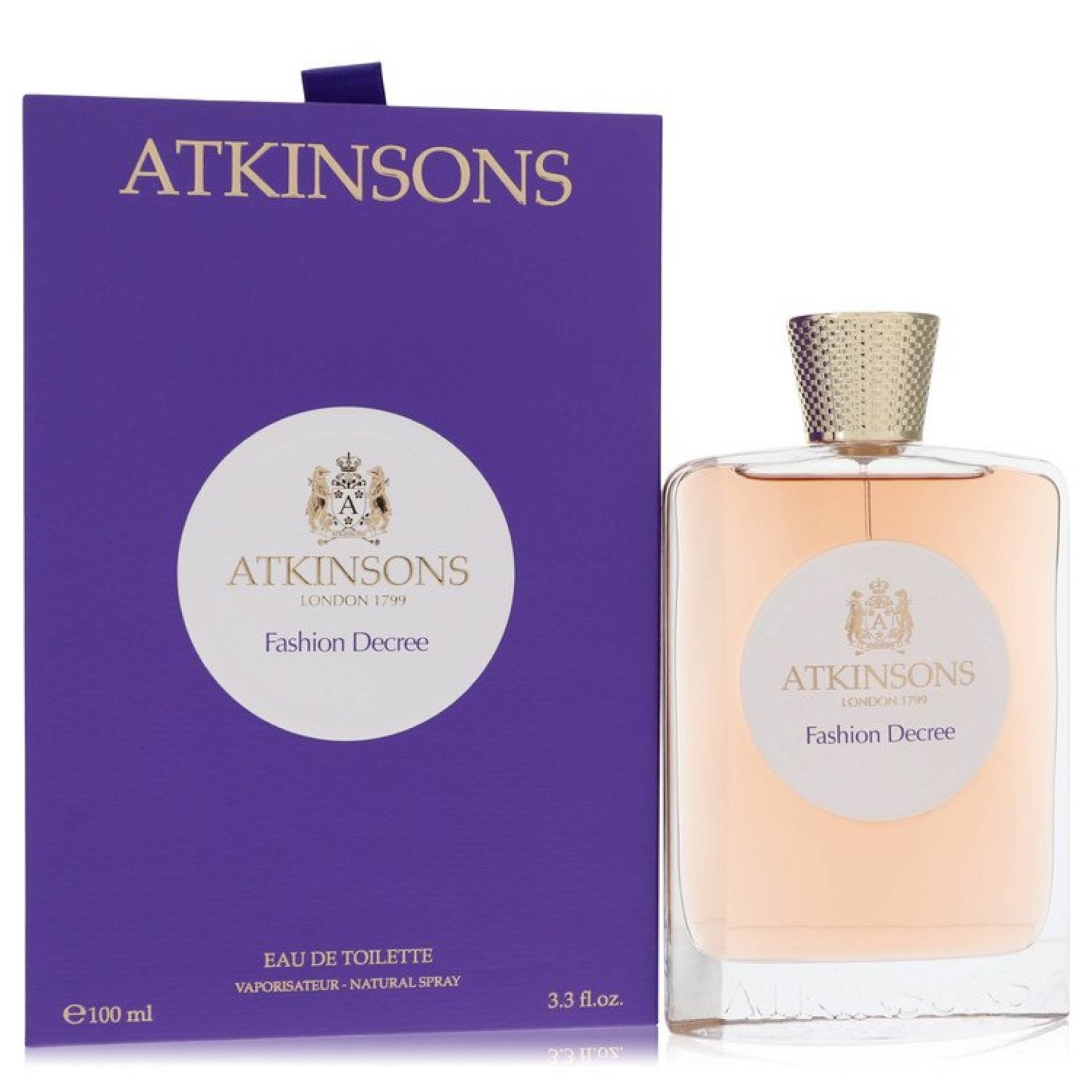 Atkinsons Fashion Decree Eau De Toilette Spray 100 ml von Atkinsons