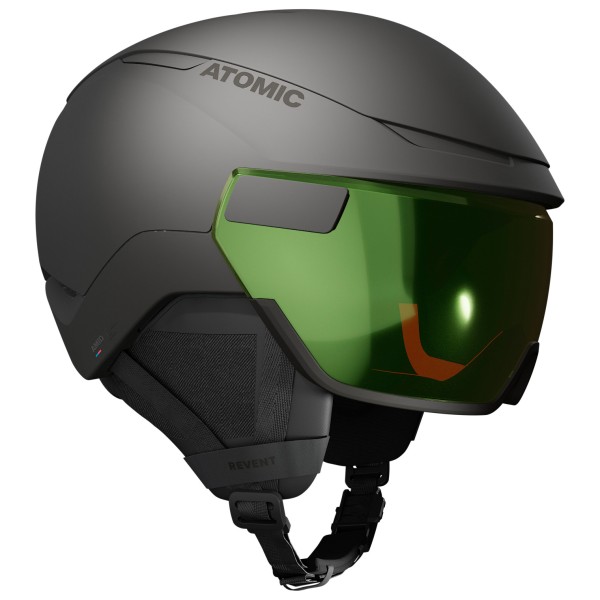 Atomic - Revent GT AMID Visor HD Photo Cat. 3-1 - Skihelm Gr 51-55 cm;55-59 cm;59-63 cm grau;grau/weiß von Atomic