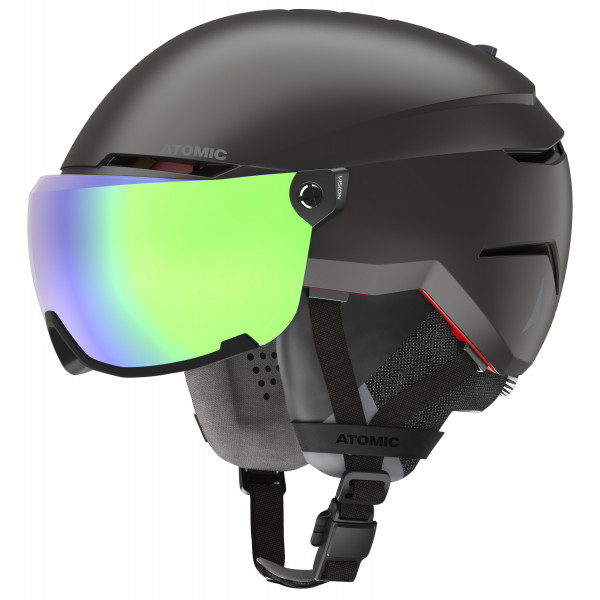 Atomic - Savor AMID Visor HD - Skihelm Gr 51-55 cm grau von Atomic