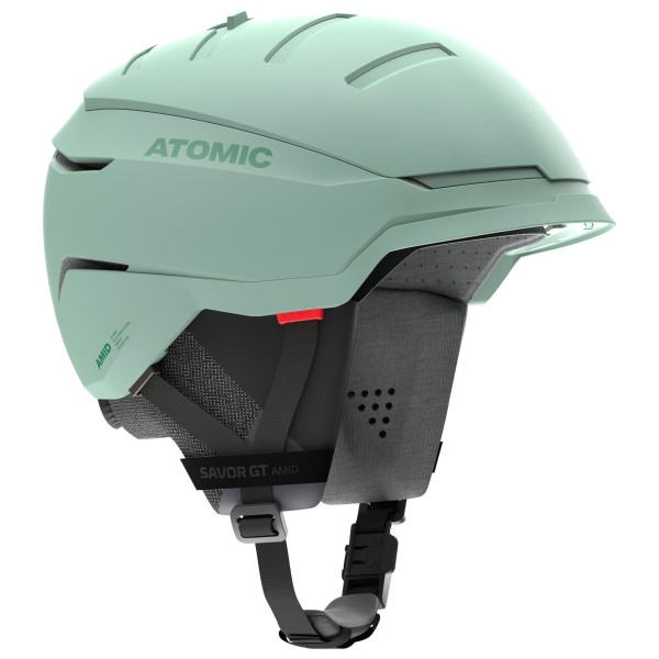 Atomic - Savor GT AMID - Skihelm Gr 51-55 cm;55-59 cm;59-63 cm grau;grau/weiß;türkis von Atomic