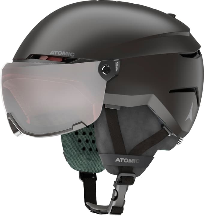 Atomic Savor Visor JR Skihelm schwarz Atomic Savor Visor JR Skihelm schwarz von Atomic