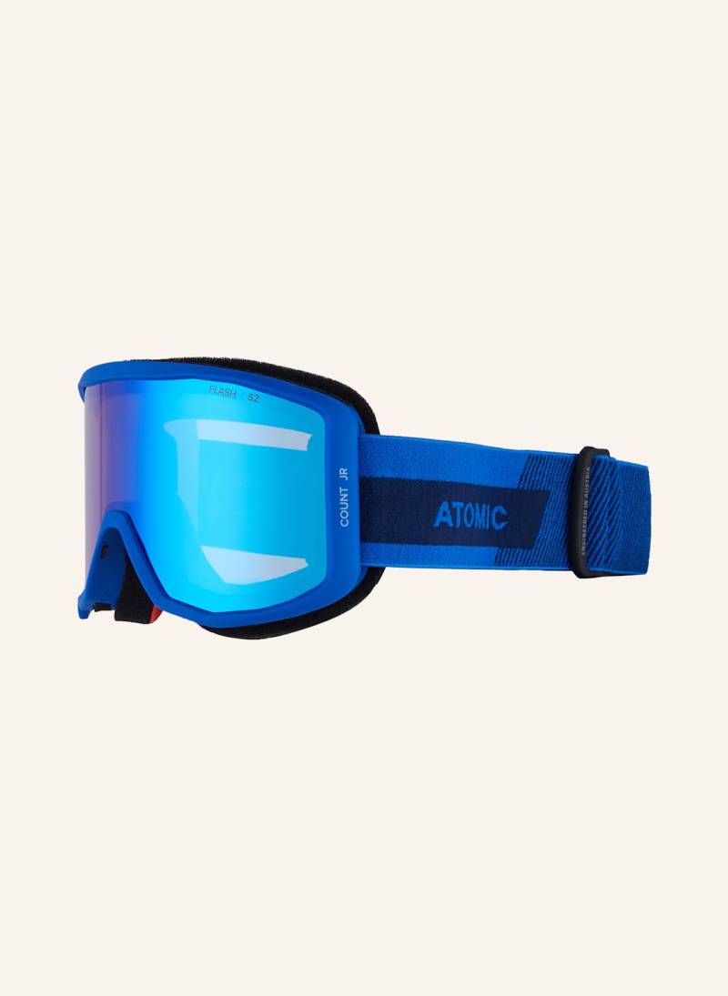 Atomic Skibrille Count Jr Cylindrical blau von Atomic