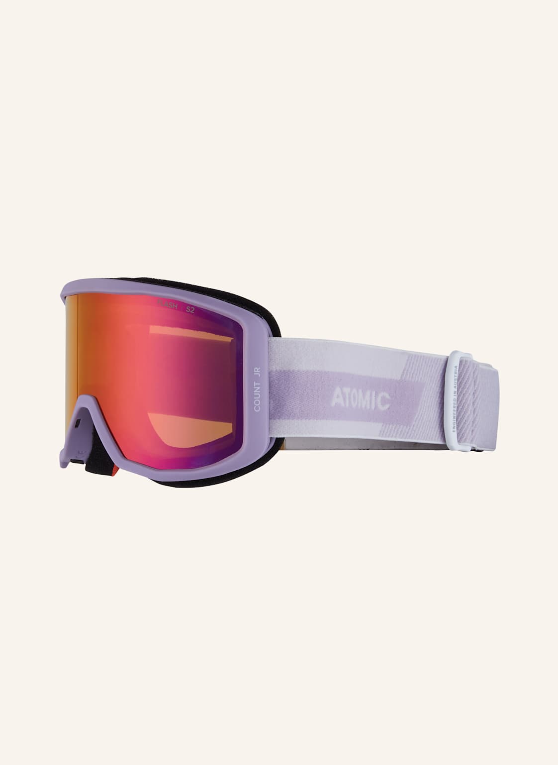 Atomic Skibrille Count Jr Cylindrical lila von Atomic