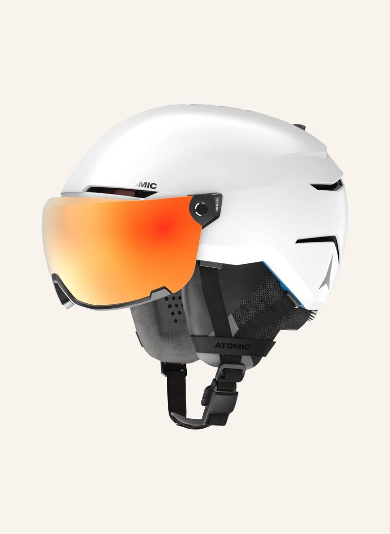 Atomic Skihelm Atomic Savor Amid Visor Hd weiss von Atomic