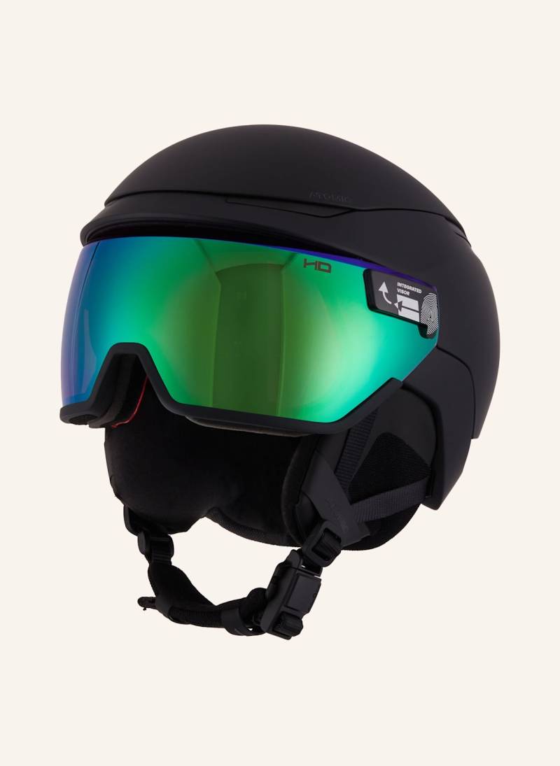 Atomic Skihelm Revent Gt Amid Visor Hd schwarz von Atomic