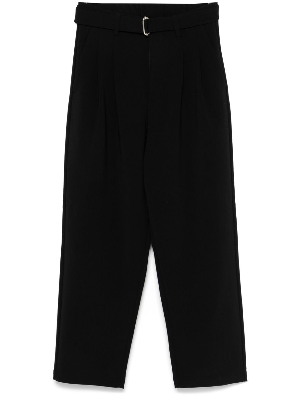 Attachment belted trousers - Black von Attachment