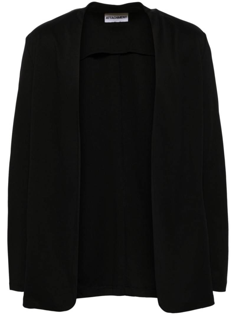 Attachment cotton cardigan - Black von Attachment