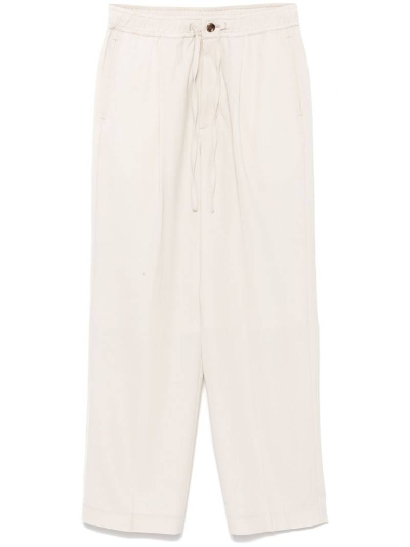 Attachment drawstring trousers - Neutrals von Attachment