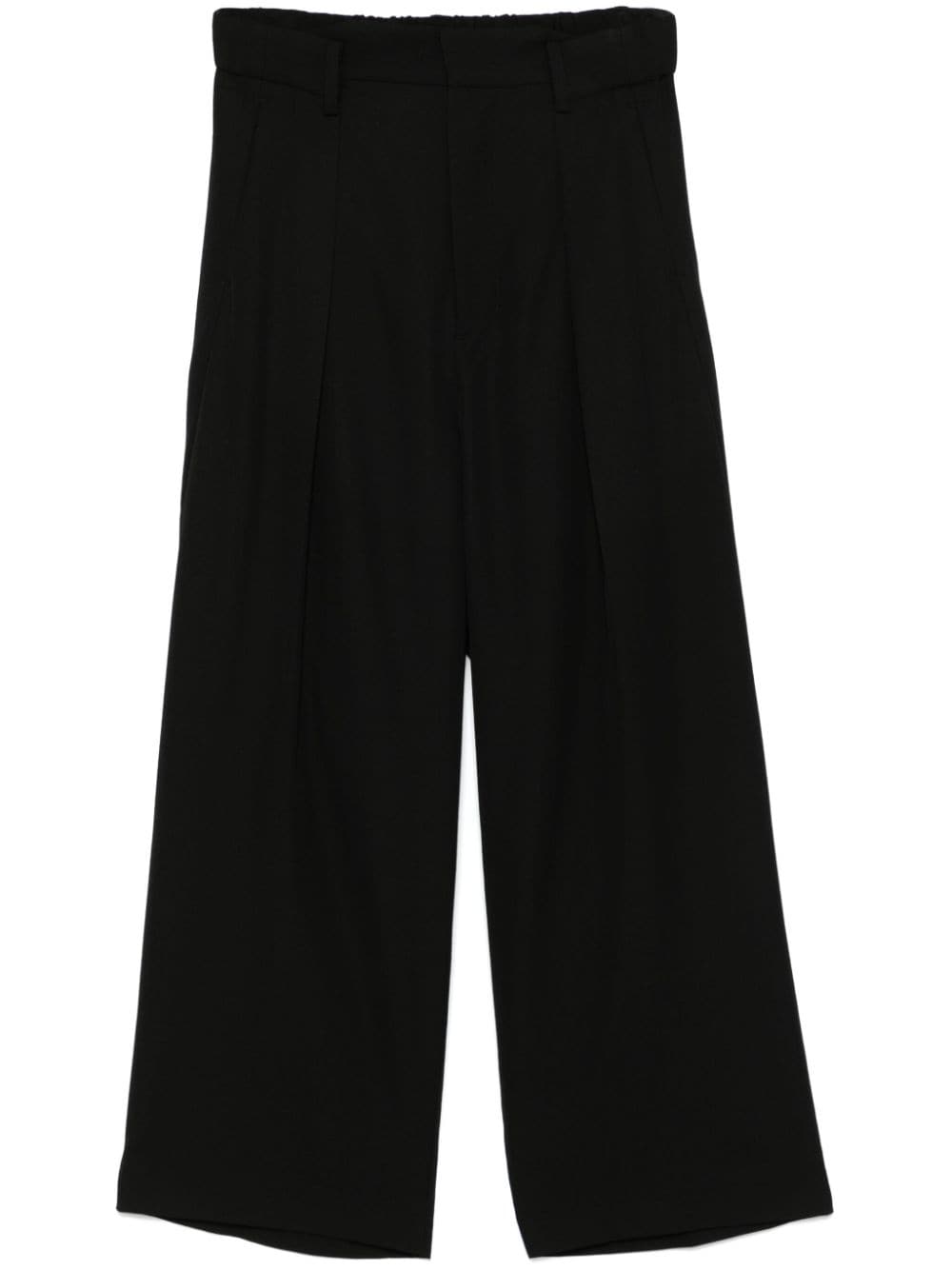 Attachment drop-crotch trousers - Black von Attachment