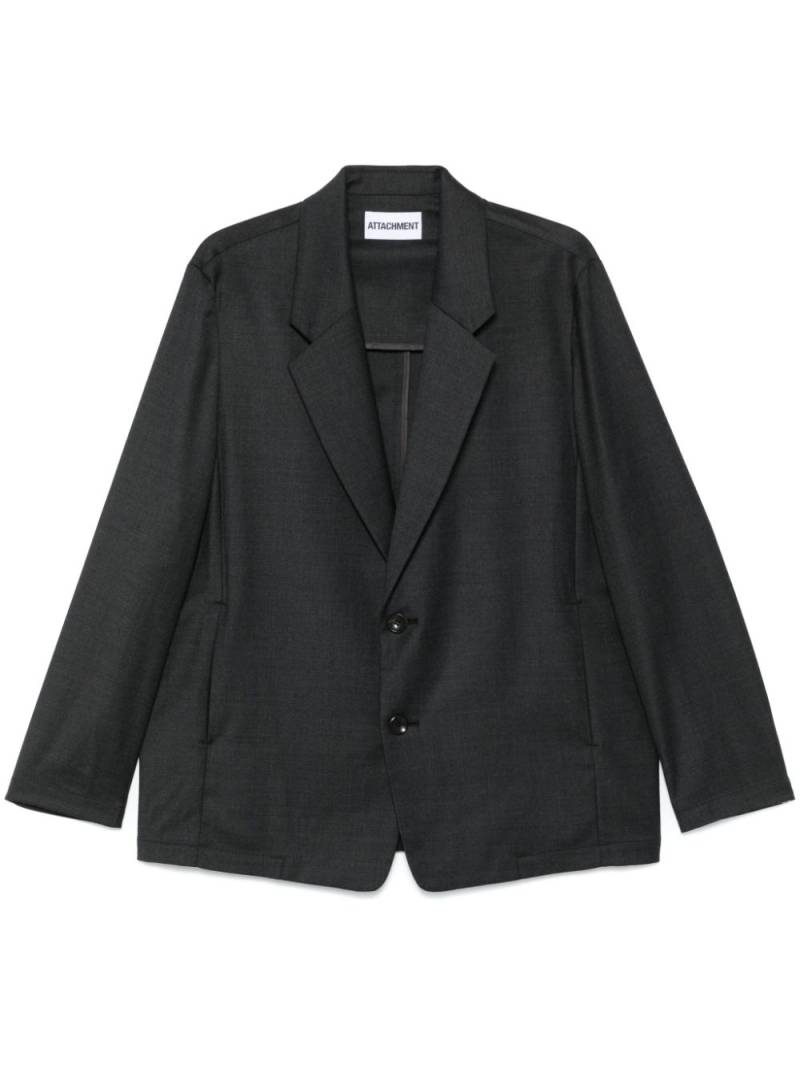 Attachment felted blazer - Grey von Attachment