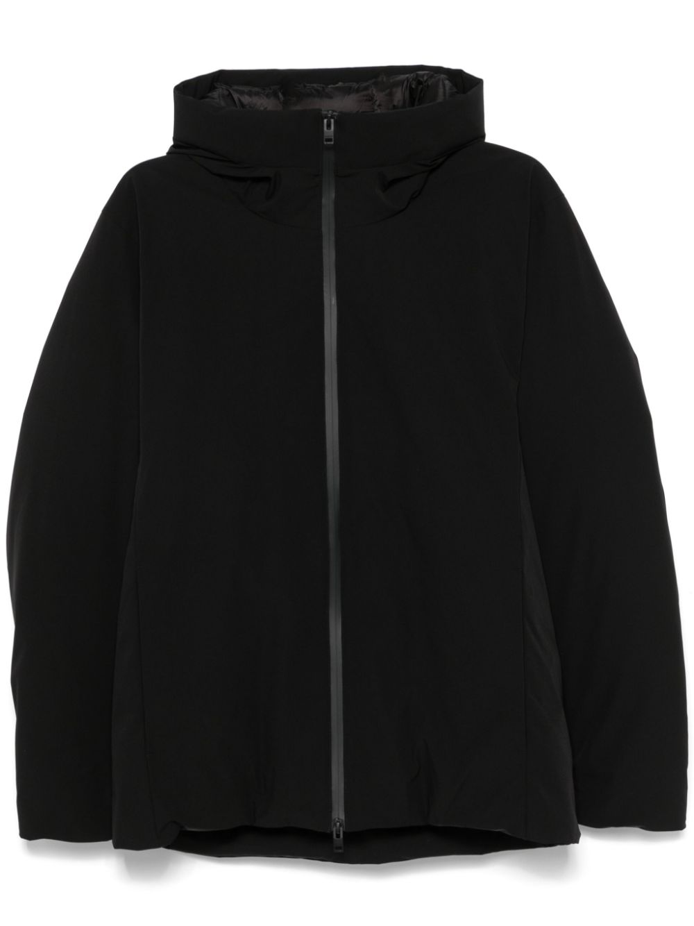 Attachment hooded puffer jacket - Black von Attachment