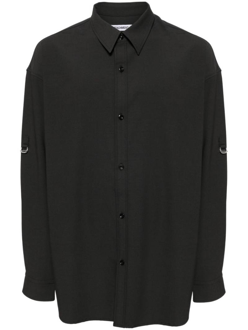 Attachment hook detail shirt - Grey von Attachment