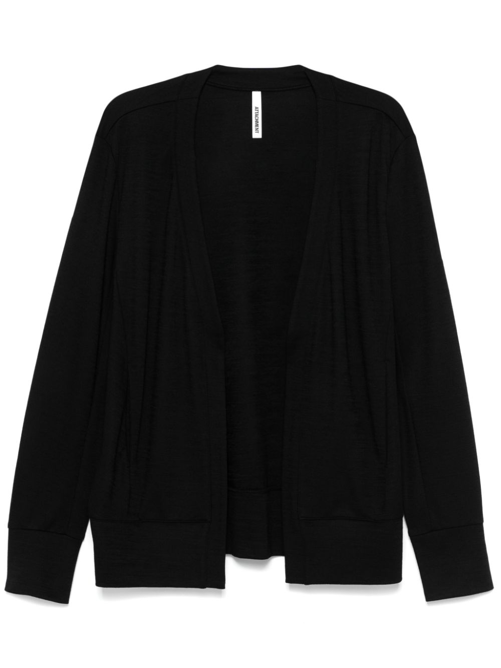 Attachment open-front jacket - Black von Attachment