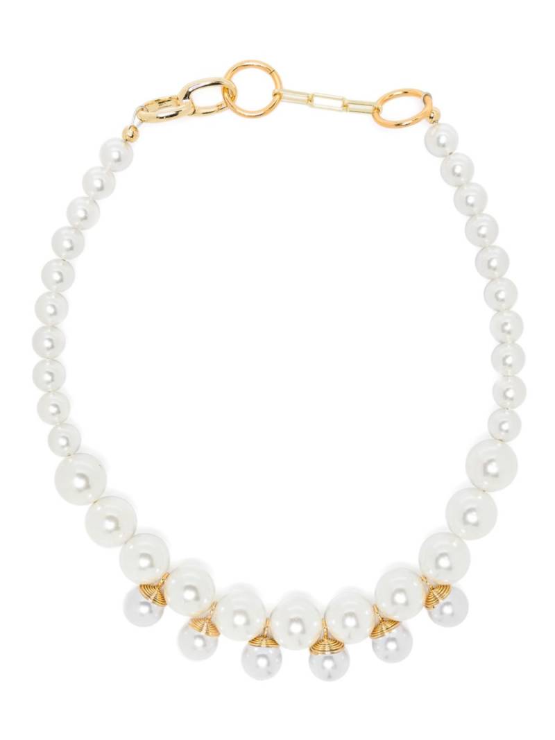 Atu Body Couture bead-chain necklace - White von Atu Body Couture