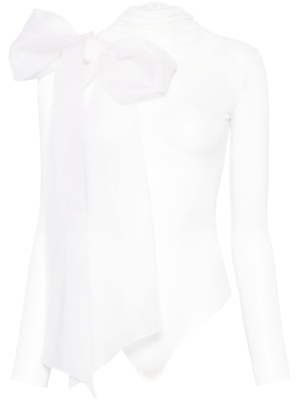 Atu Body Couture bow-detail bodysuit - White von Atu Body Couture