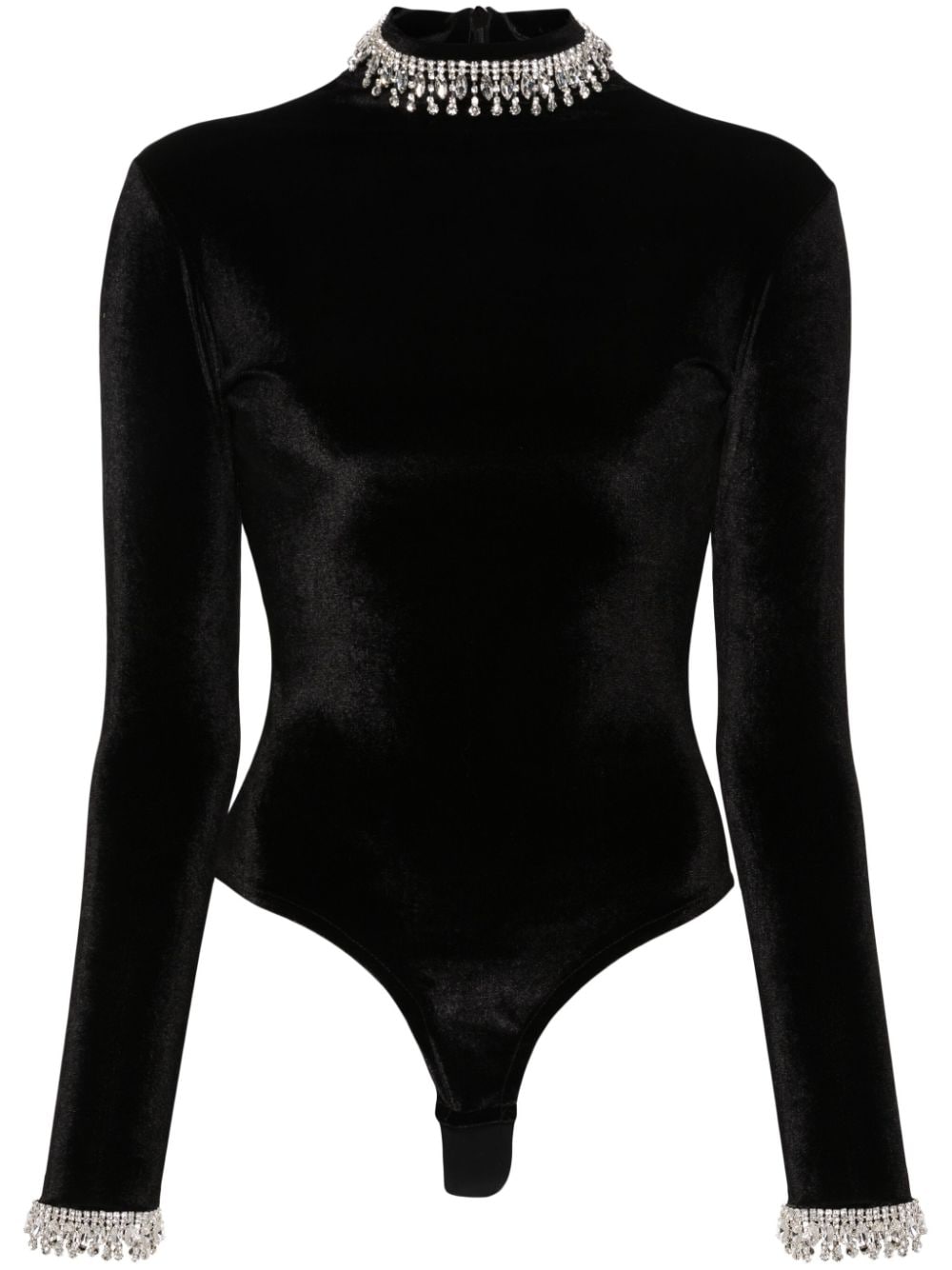 Atu Body Couture crystal-embellished bodysuit - Black von Atu Body Couture