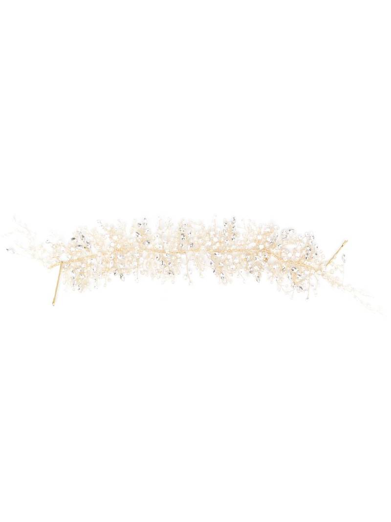 Atu Body Couture crystal embellished hair accessory - Gold von Atu Body Couture