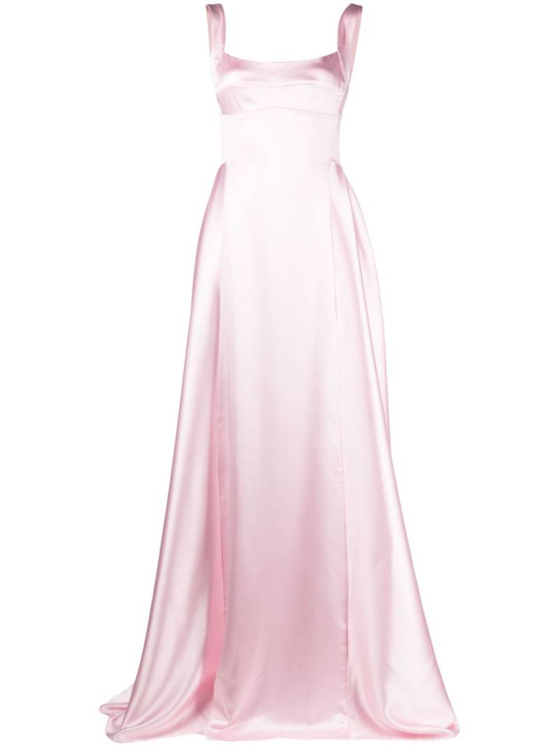 Atu Body Couture V-back satin gown - Pink von Atu Body Couture