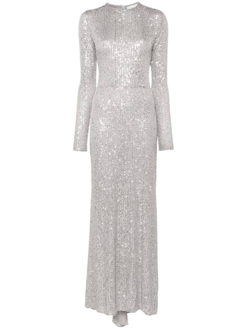 Atu Body Couture sequined maxi dress - Silver von Atu Body Couture