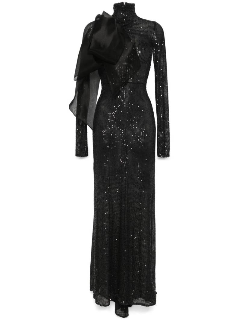 Atu Body Couture sequinned maxi dress - Black von Atu Body Couture