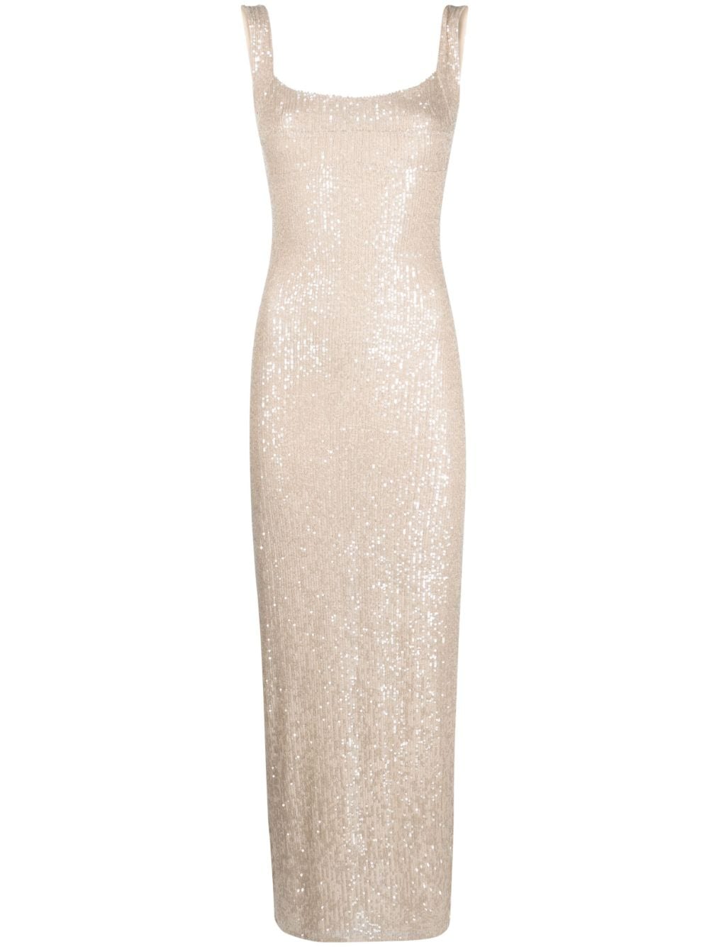 Atu Body Couture sequinned midi dress - Neutrals von Atu Body Couture