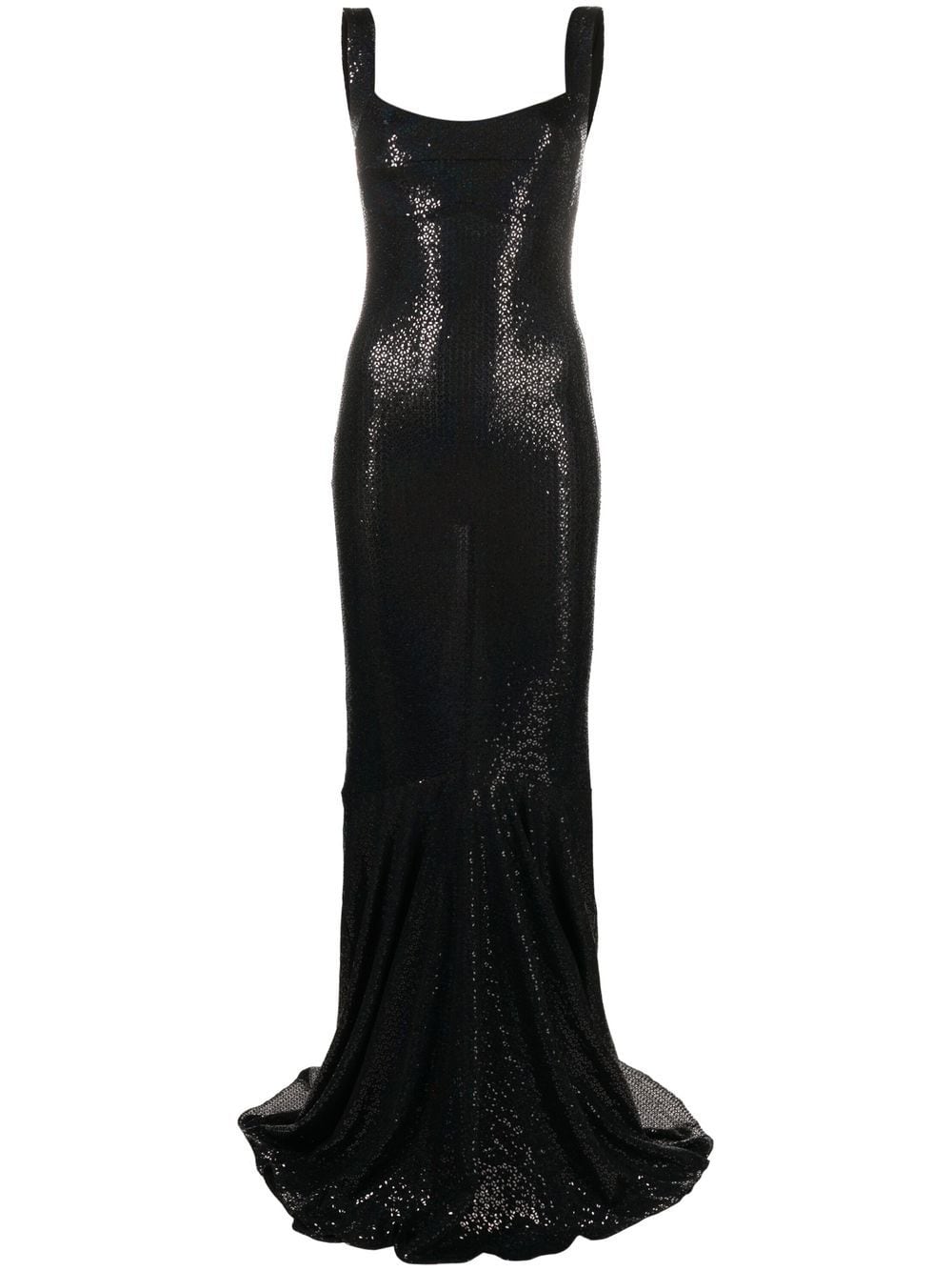 Atu Body Couture sequin textured-finish gown - Black von Atu Body Couture