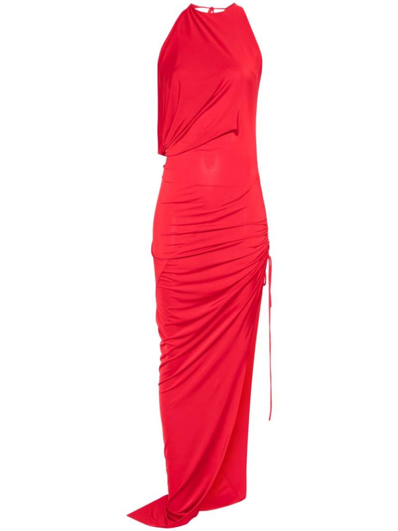 Atu Body Couture x Rue Ra asymetric maxi dress - Red von Atu Body Couture