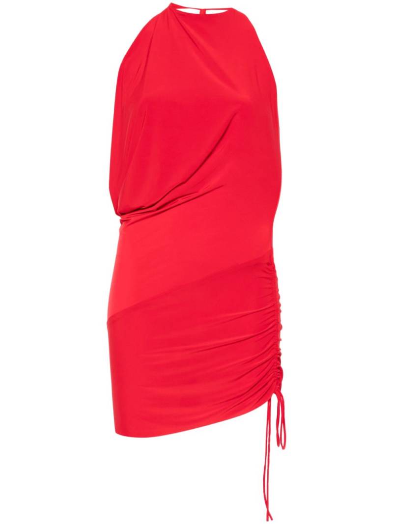 Atu Body Couture x Rue Ra asymmetric mini dress - Red von Atu Body Couture