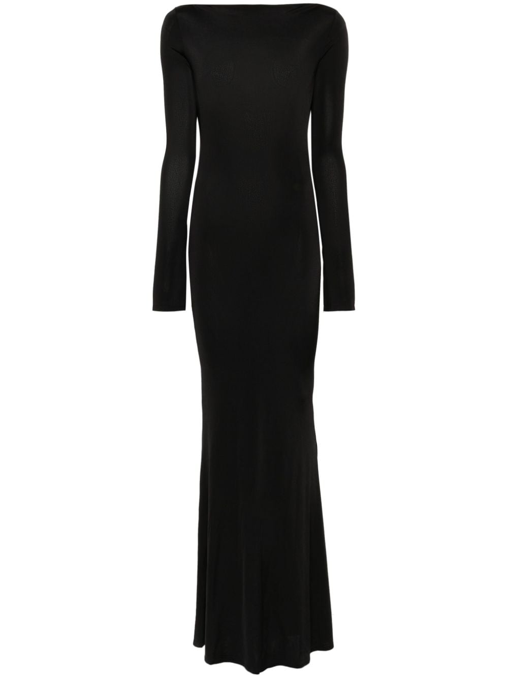 Atu Body Couture x Rue Ra cowl-effect maxi dress - Black von Atu Body Couture