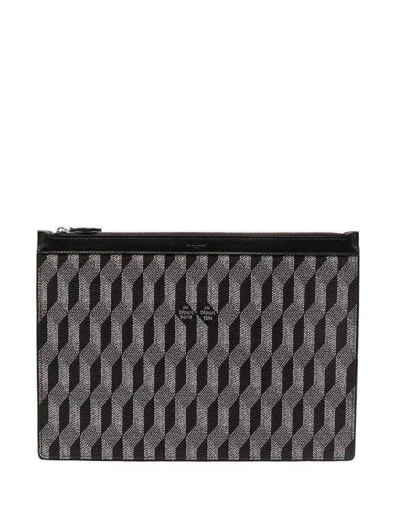 Au Départ Pochette XL monogram pouch - Black von Au Départ