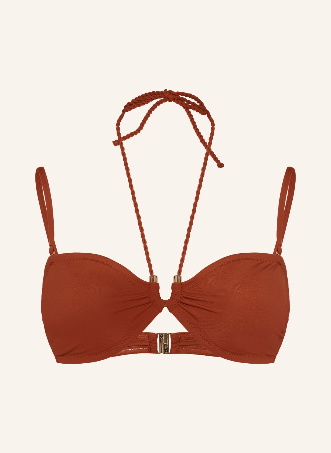 Aubade Bandeau-Bikini-Top Summer Journey rot von Aubade