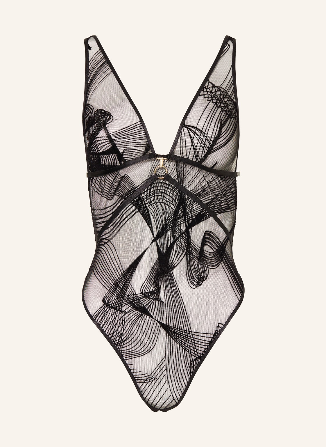 Aubade String-Body Heat Wave schwarz Aubade String-Body Heat Wave schwarz von Aubade