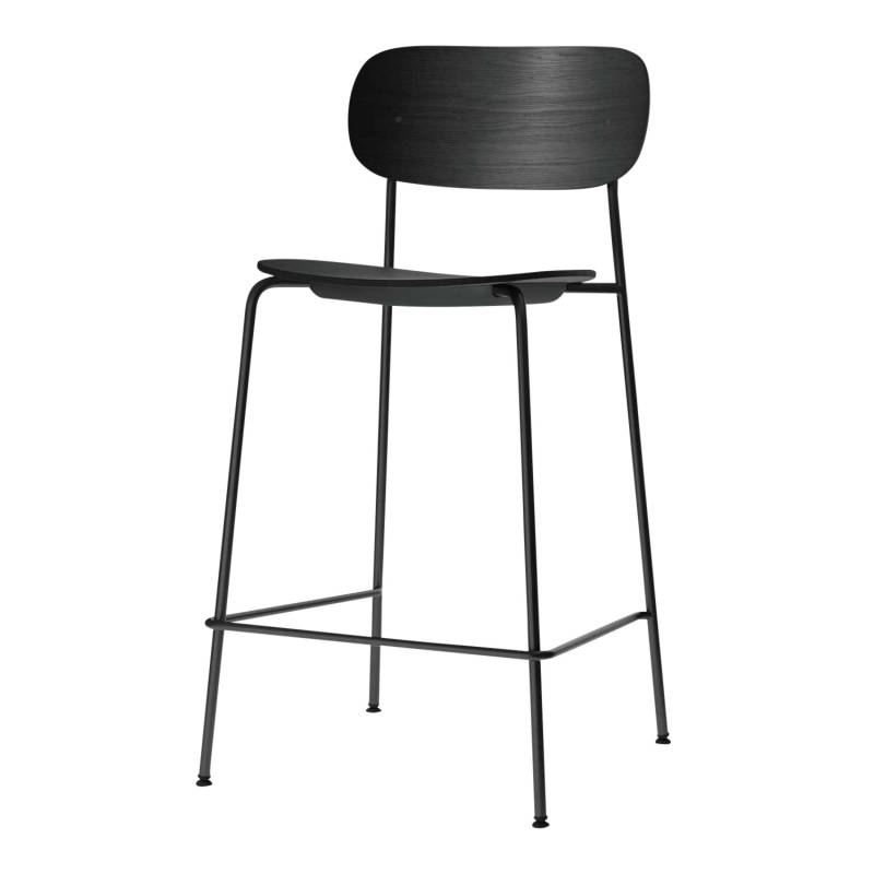 Co Counter Chair Veener Thekenhocker, holz black oak von Audo Copenhagen