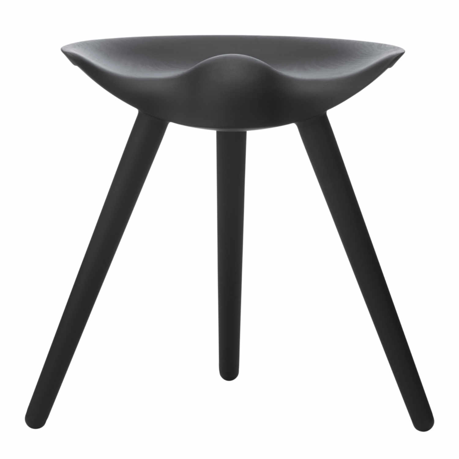 ML42 Stool Hocker, holz black stained beech von Audo Copenhagen