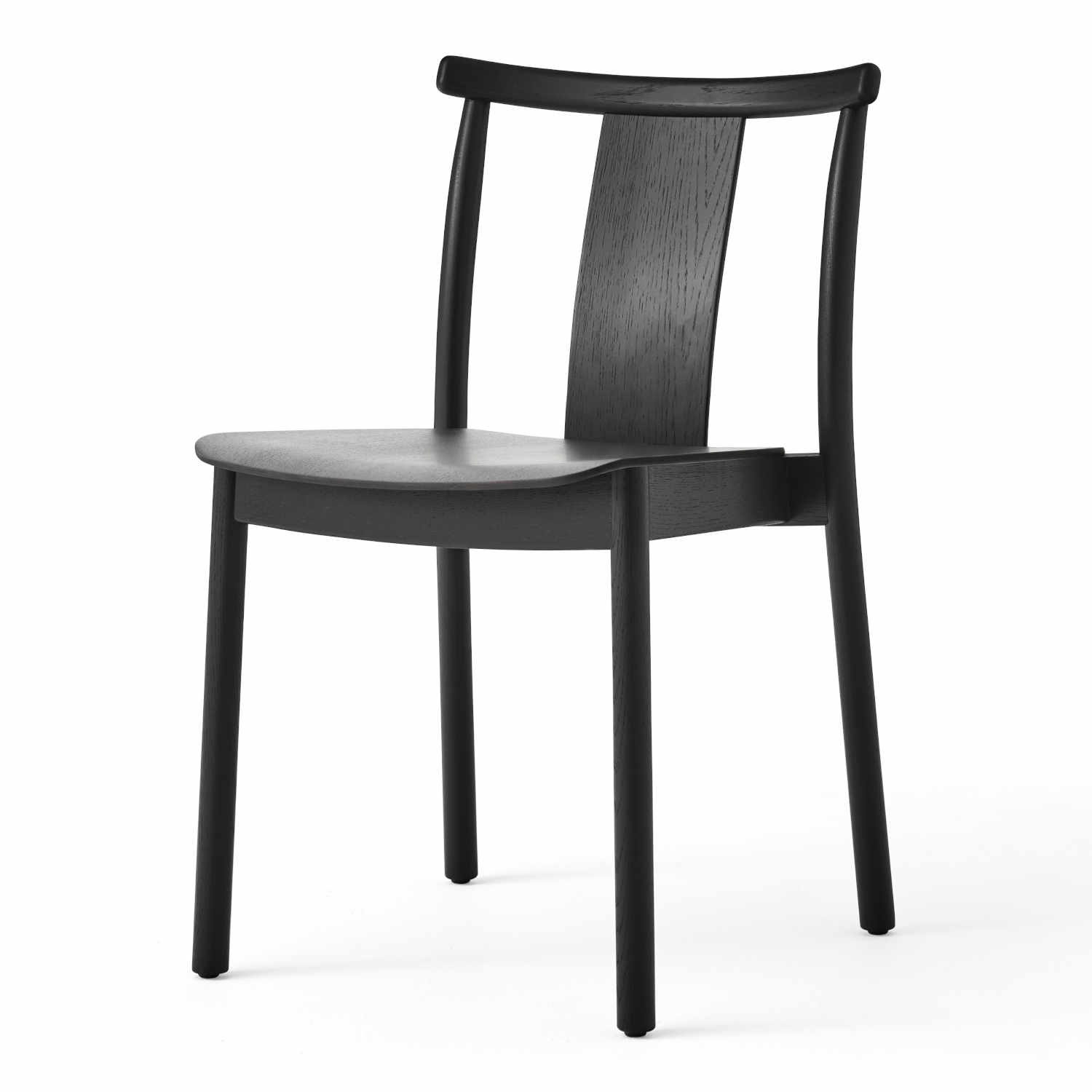 Merkur Dining Chair, Armlehne ohne, holz black oak Merkur Dining Chair, Armlehne ohne, holz black oak von Audo Copenhagen