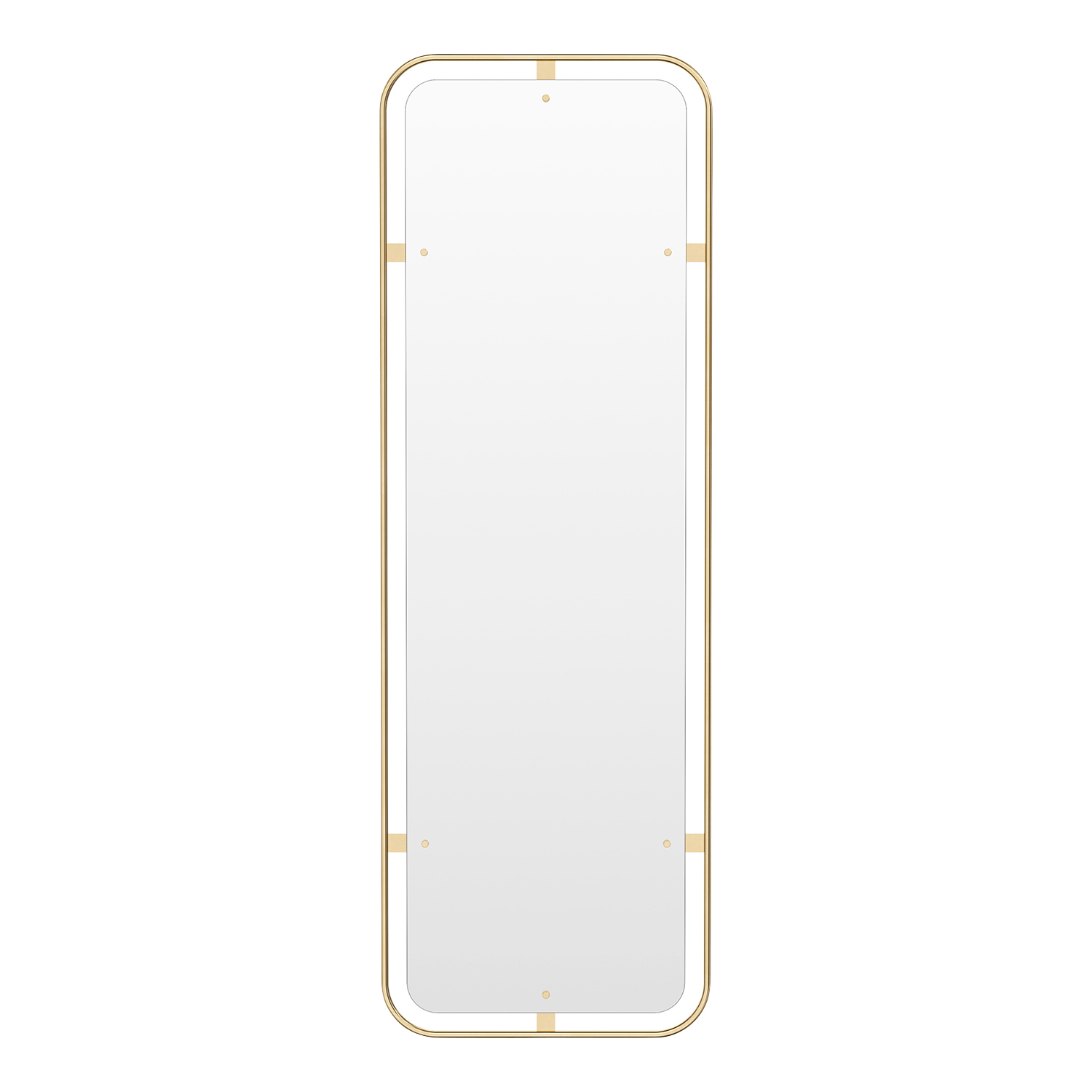 Nimbus Mirror Rectangular Spiegel, Farbe polished brass Nimbus Mirror Rectangular Spiegel, Farbe polished brass von Audo Copenhagen