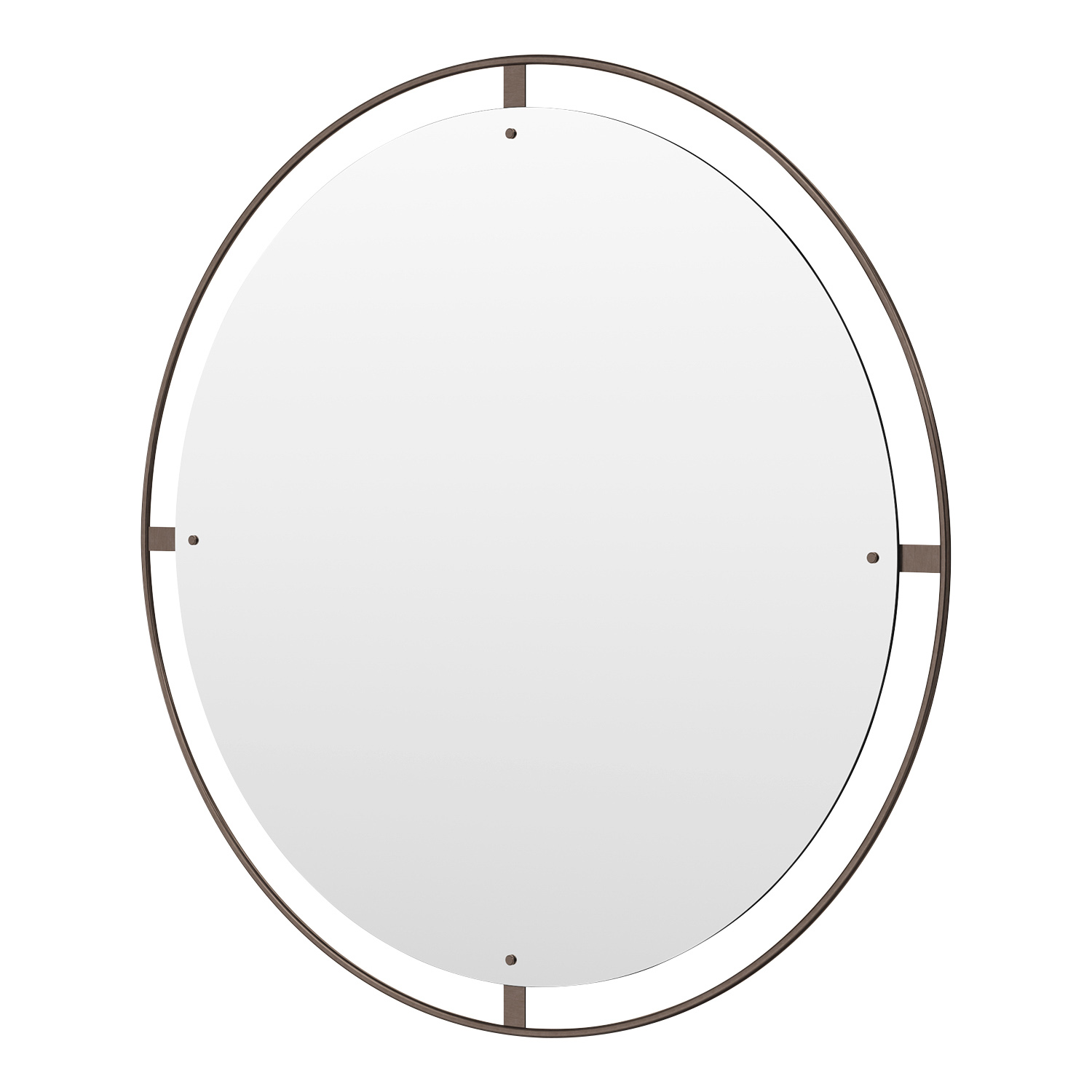 Nimbus Mirror Wandspiegel, Grösse d. 110cm, Farbe bronzed brass Nimbus Mirror Wandspiegel, Grösse d. 110cm, Farbe bronzed brass von Audo Copenhagen