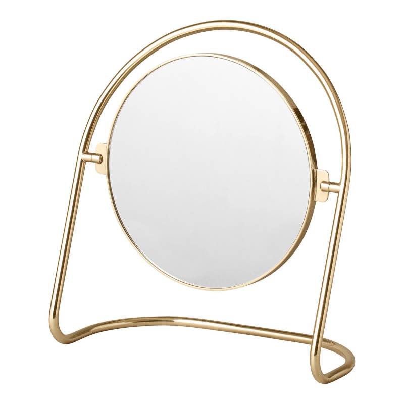 Nimbus Table Mirror Tischspiegel, Farbe polished brass von Audo Copenhagen