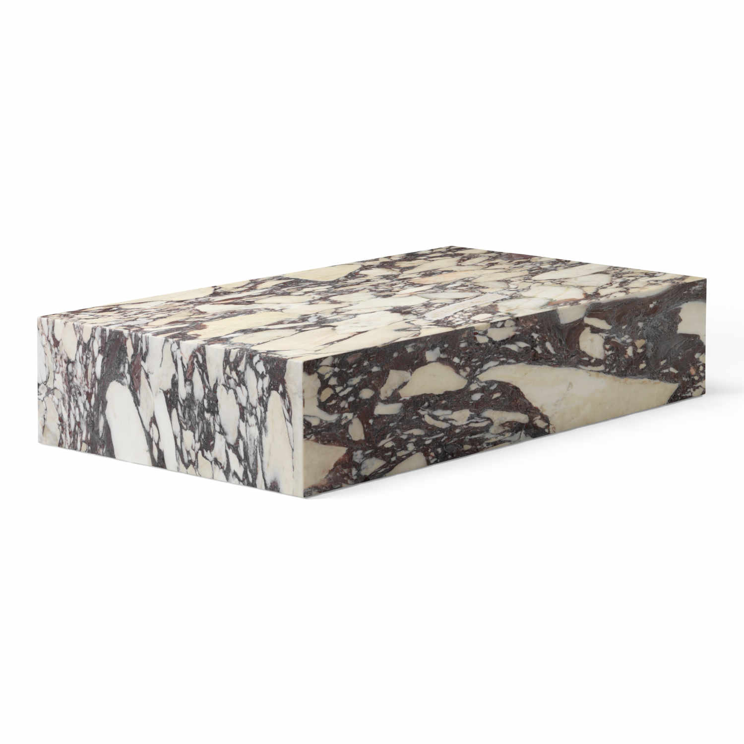 Plinth Grand Couchtisch, Marmor calacatta viola Plinth Grand Couchtisch, Marmor calacatta viola von Audo Copenhagen
