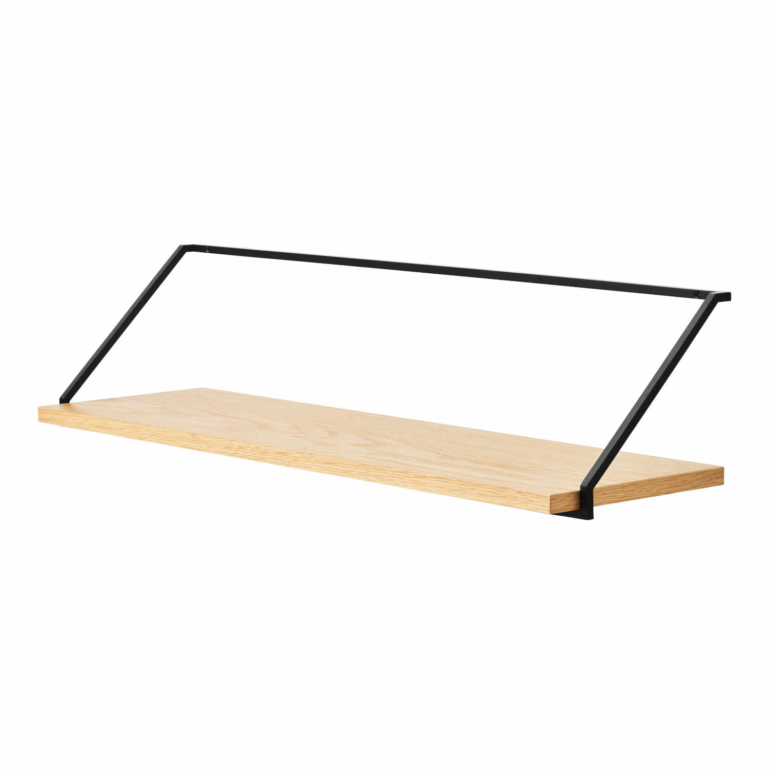 Rail Shelf Wandregal, holz natural oak von Audo Copenhagen