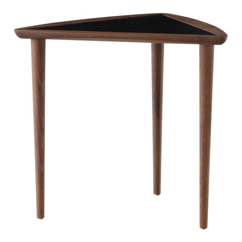 Umanoff Nesting Side Table Beistelltisch, Tischplatte burgundy tabletop von Audo Copenhagen